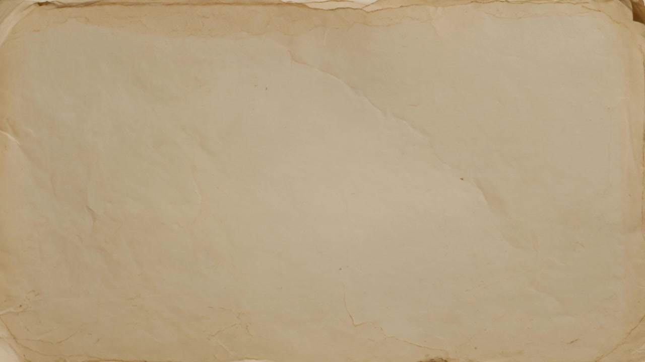 Recording camera capturing aged parchment on tabletop, revealing creases, curled worn margins