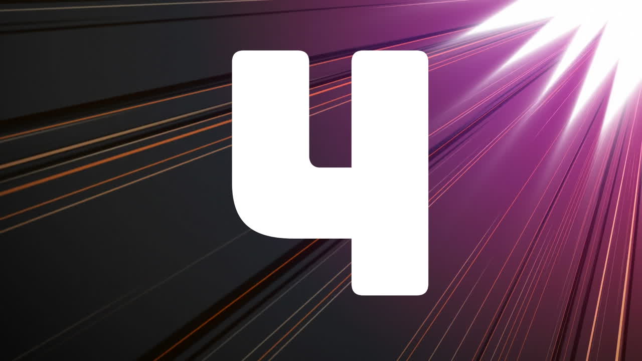 vídeo animado de cuenta atrás