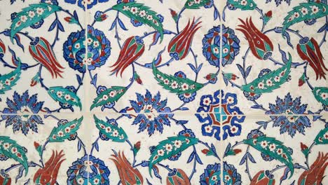 ottoman floral tilework