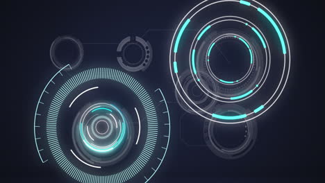 animation of scopes scanning and data processing