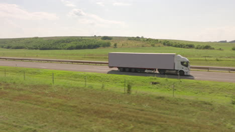 truck on highway