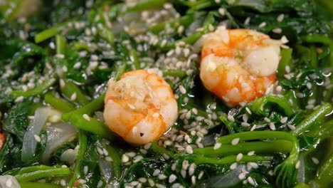 shrimp stir-fry with bok choy