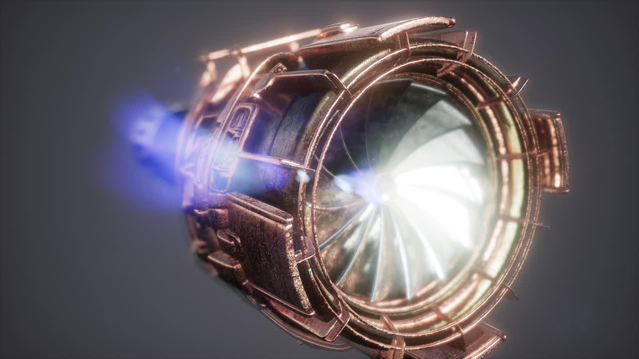 girar la turbina del motor a reacción