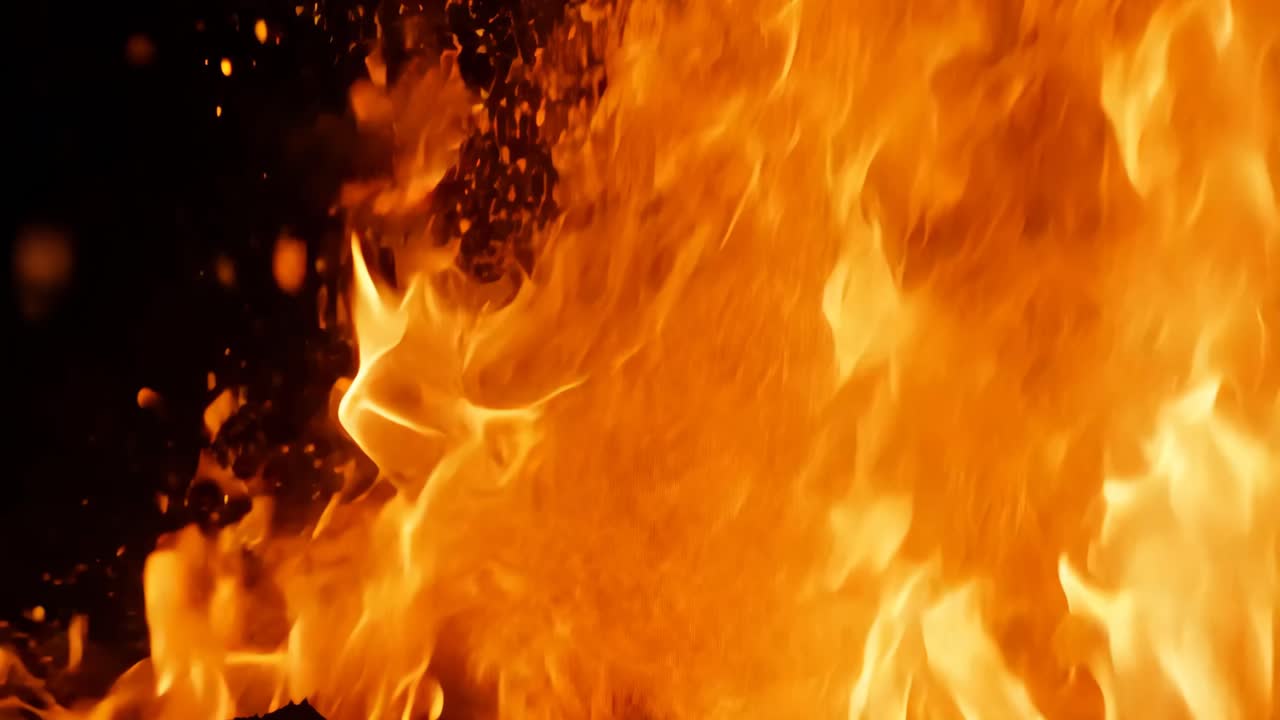 불타는 불