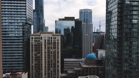 aerial view of toronto