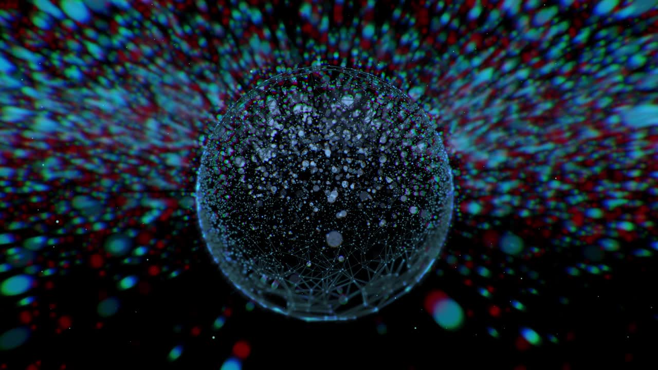 animación de fondo del big bang