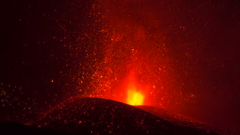 erupción volcánica en la palma islas canarias 2021