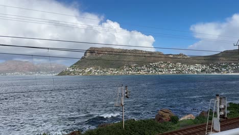 overlooking the false bay area en route to glencairn on the false bay coast near cape town.