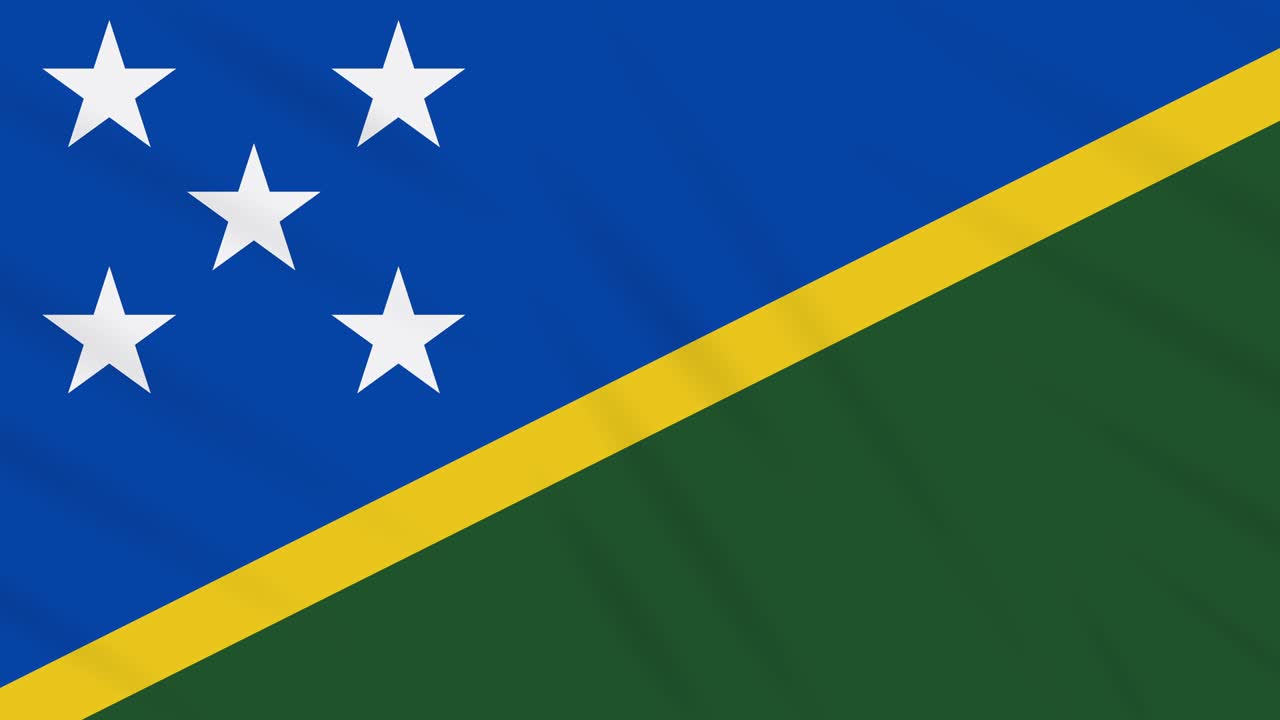 솔로몬 제도의 발을 흔들고 있는 천, 배경 루프