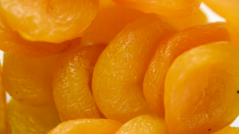 super close up de albaricoque turco girando
