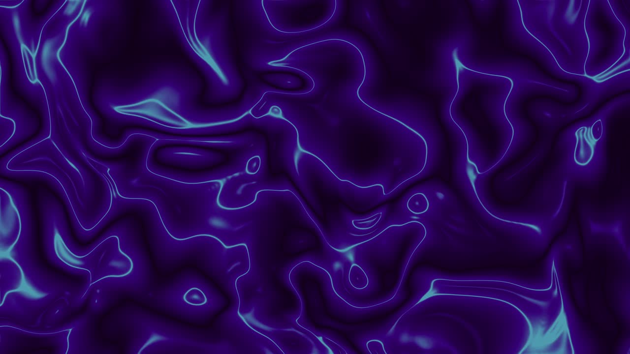 Sfondo astratto con fluido viola e blu che scorre