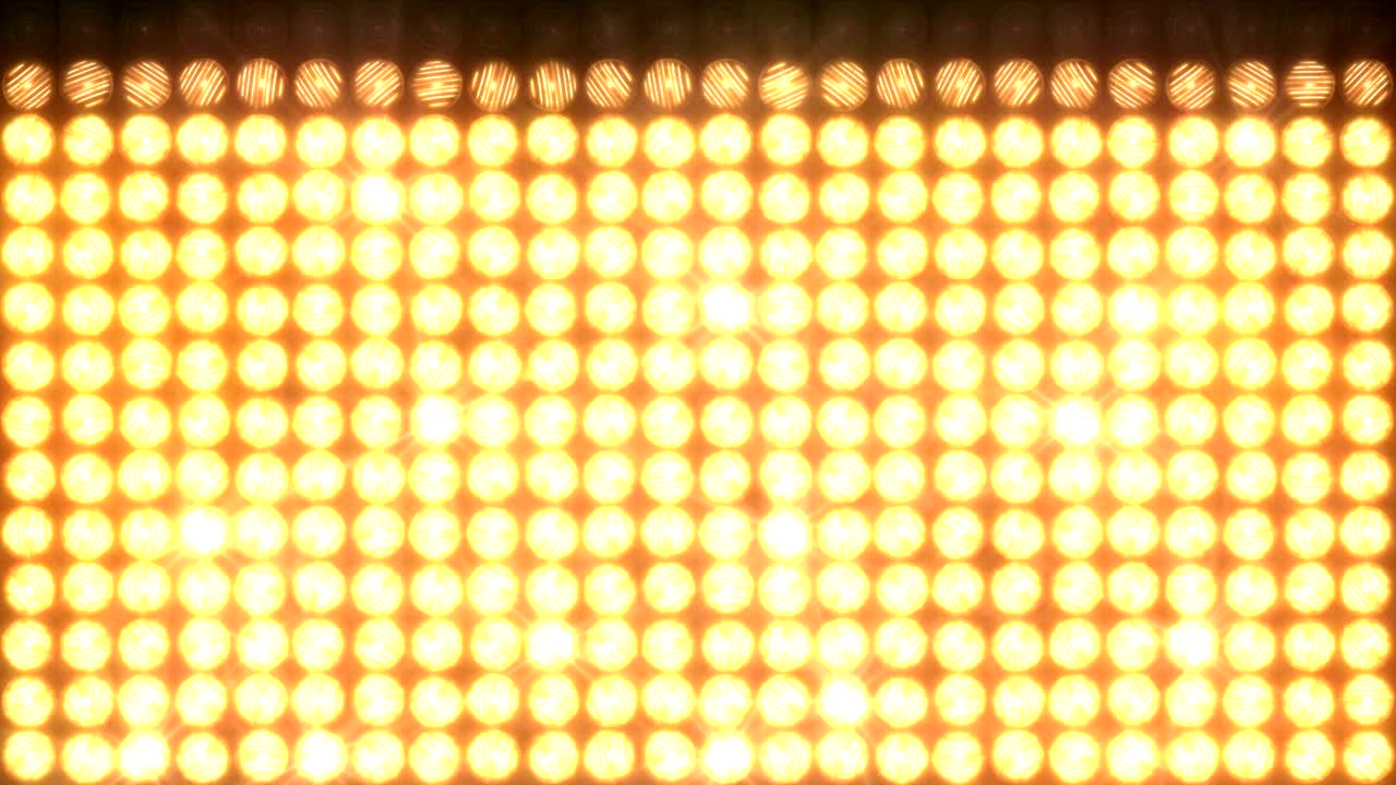 The wall of light, simple horizontal ignition