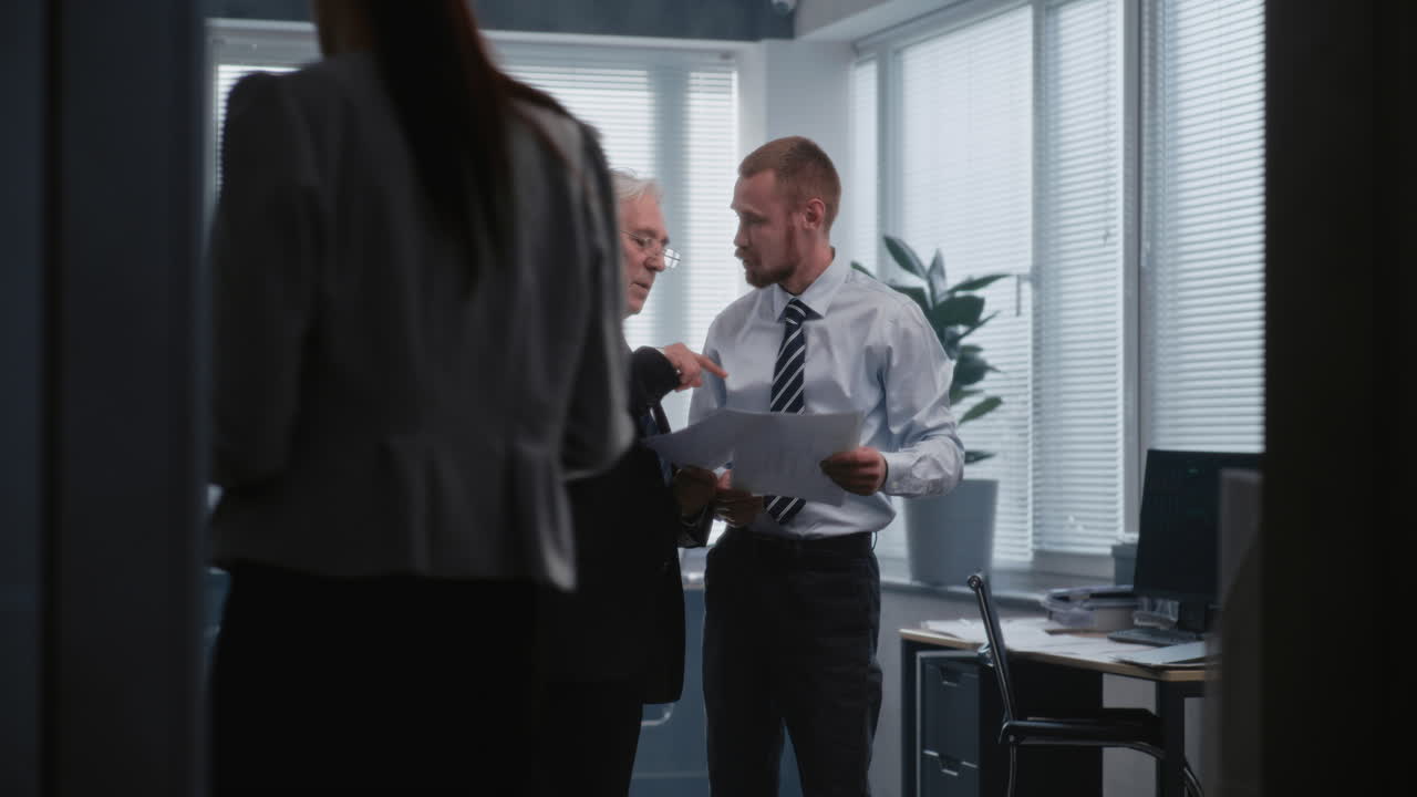 reunión de negocios en la oficina