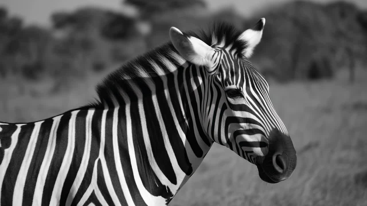 Zebra Portræt