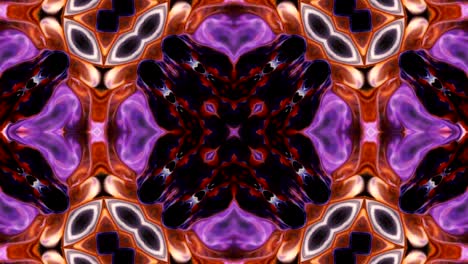 movimiento de fondo de kaleidoscopio abstractamente colorido