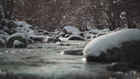 snowy river in slow motion-1