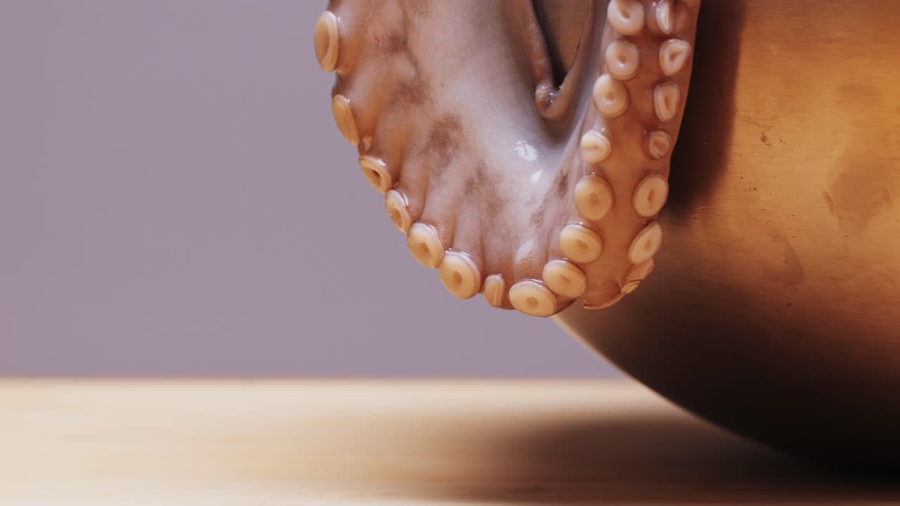 Closeup of Octopus Tentacles