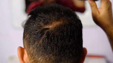 peinado de cabello masculino