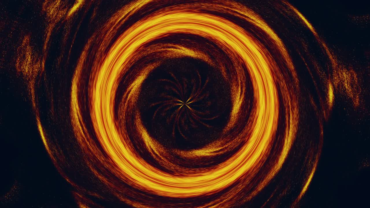 vortex animation ink water swirl glitter golden