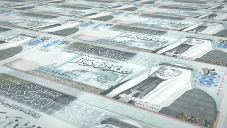 billetes de veinte dinares jordanos de jordania rodando, dinero en efectivo, bucle