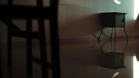 bedside table at the sunset living room