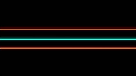 Animation-of-colorful-lines-over-black-background