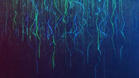 An Abstract Visual Representation of Cascading Light Trails in Vibrant Colors, Capturing the Essence of Moving Energies and Fluid Dynamics in a Dynamic Digital Environment