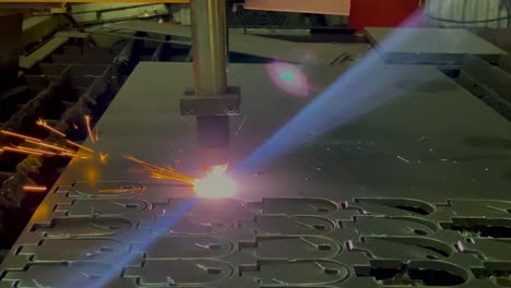 powerful metal laser cutting machine