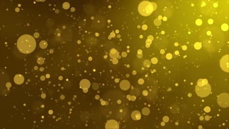 abstract gold bokeh background