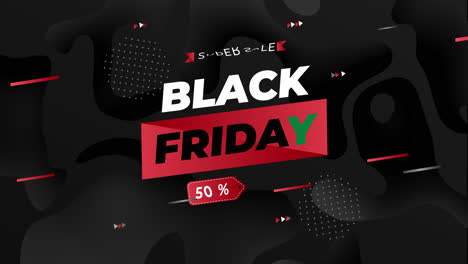 cartel de venta de viernes negro