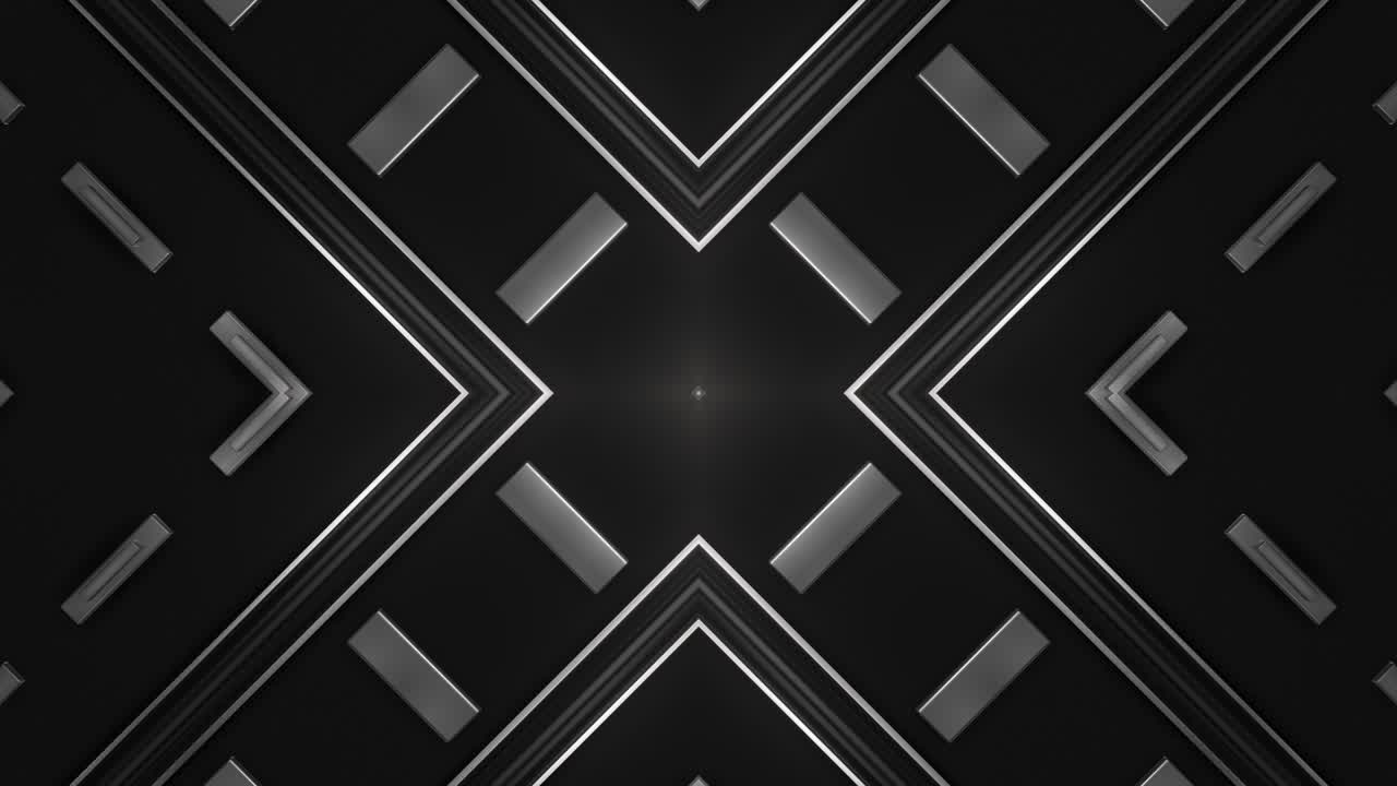 patrón geométrico abstracto con luces brillantes