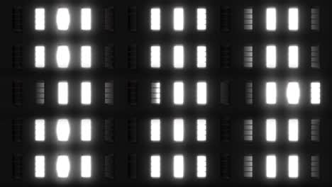abstract led display pattern