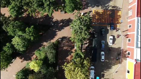 vista horizontal del parque de valladolid, que simboliza la tranquilidad y la relajación