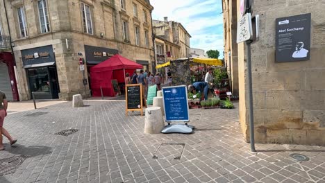 people exploring a vibrant outdoor market