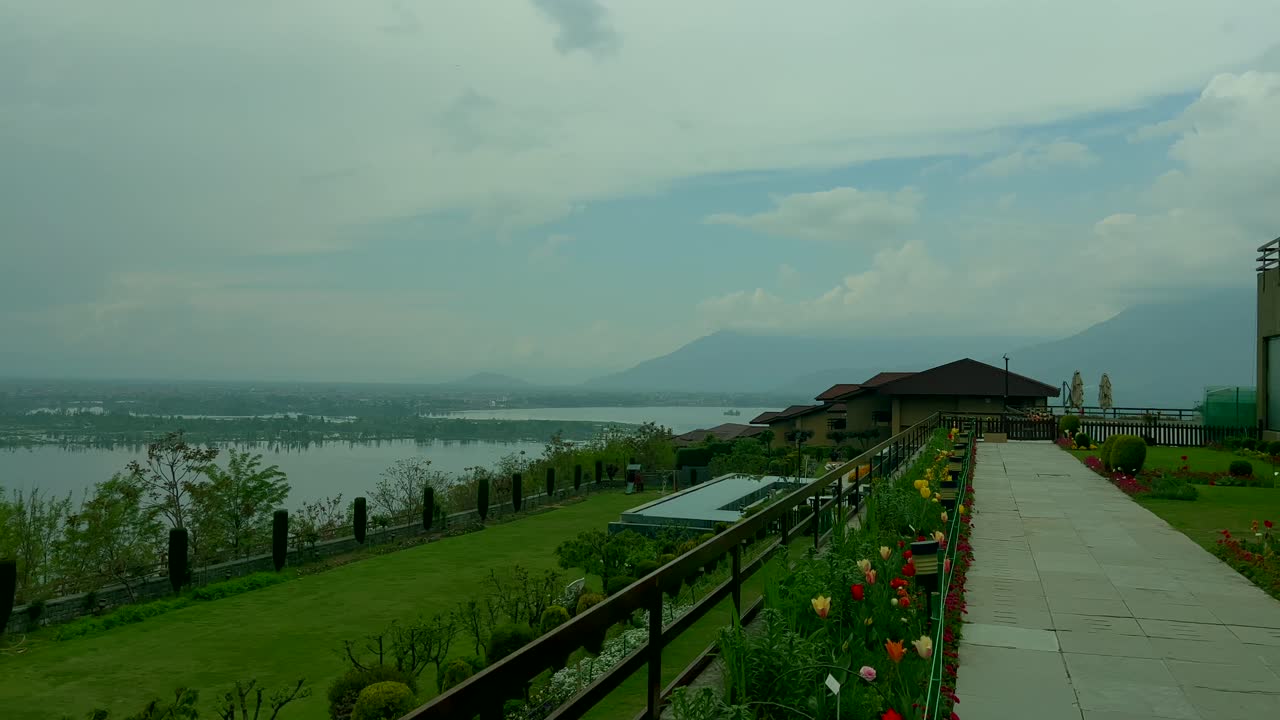 cultivos de jardín clips de tulipán nishat srinagar cachemira india, hermosas flores de colores, tulipán en el mes de abril