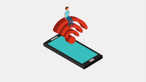 las interacciones por teléfono móvil