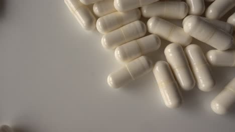pastillas de cápsulas médicas como fondo