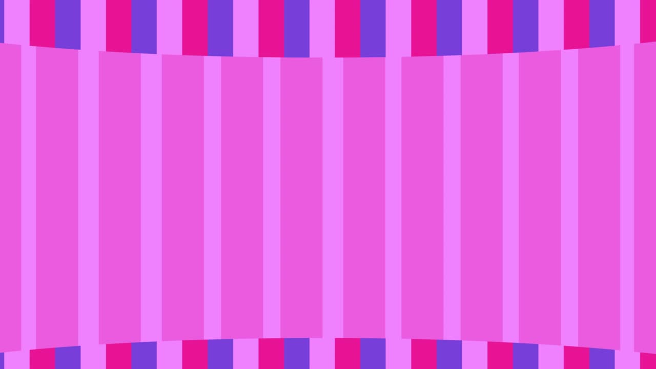 분홍색 배경에 움직이는 빨간색과 파란색 줄무 ⁇ 의 애니메이션