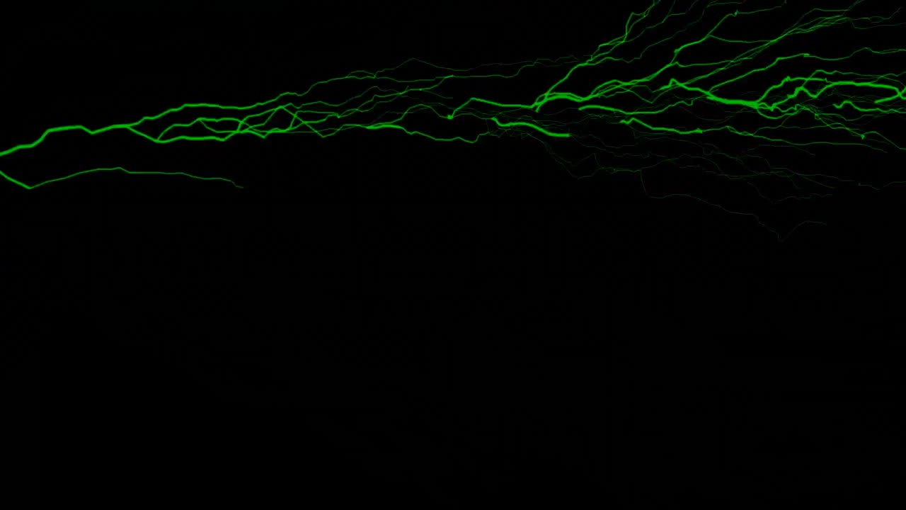 Green Strobe Lightning 2