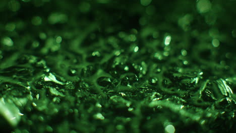 emerald color metal erratic movement