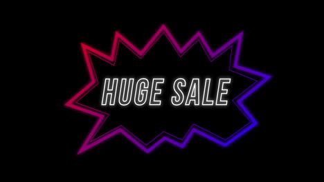 Huge-Sale-advertisement-in-Retro-Eighties-concept