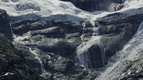 beautiful nature norway glacier kjenndalsbreen.