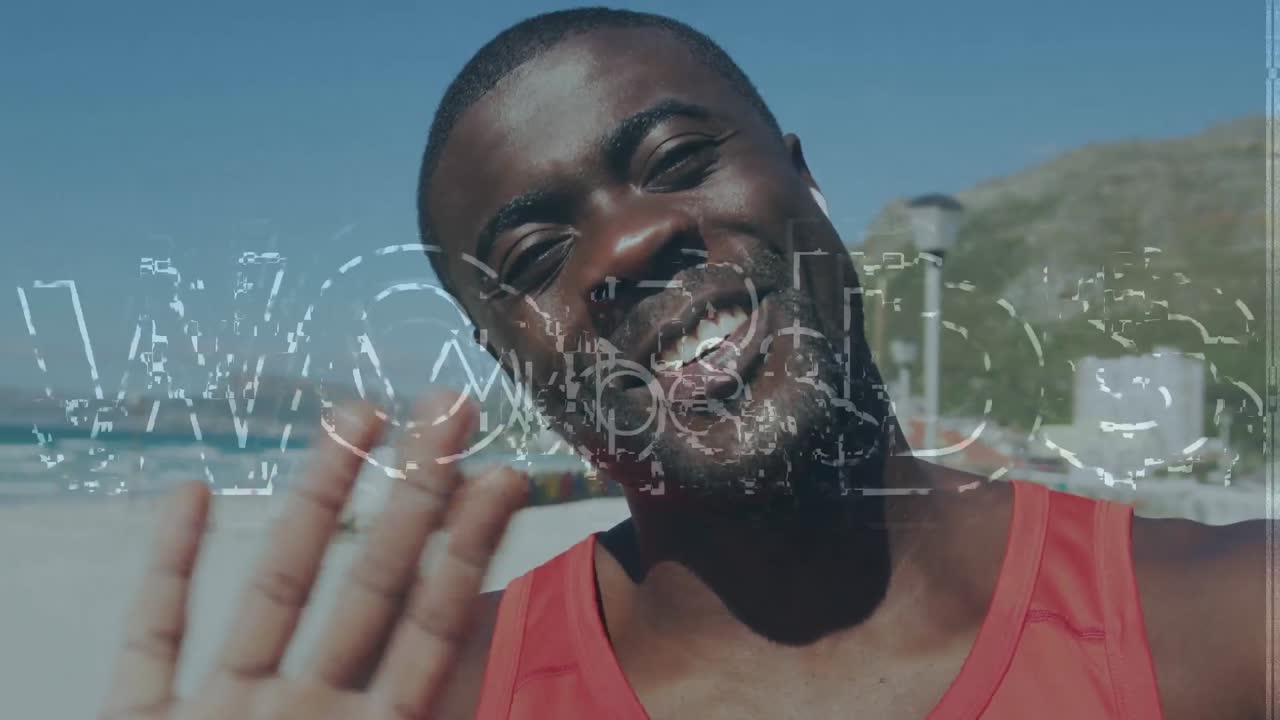 animación de la bandera de honduras sobre una madre caucásica feliz con un hijo relajándose en la naturaleza