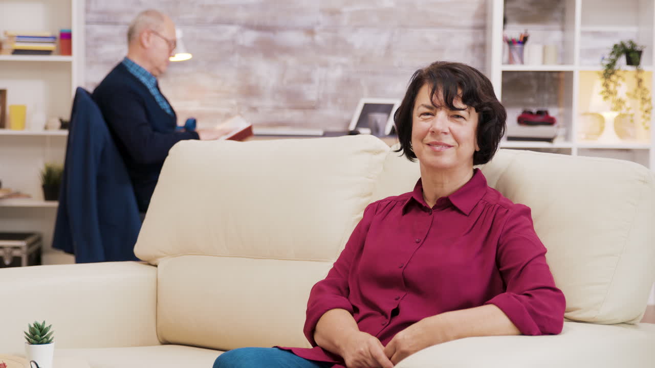 집에서 수석 부부