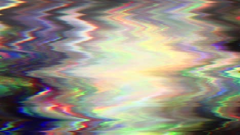 colorido vintage sci-fi vhs fondo brillante. meditación en bucle