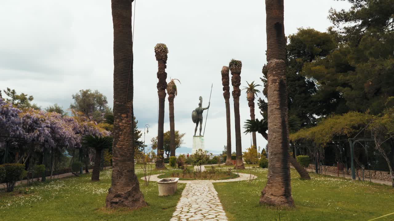 корфу греция 4k кинематографические места