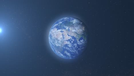 earth in space