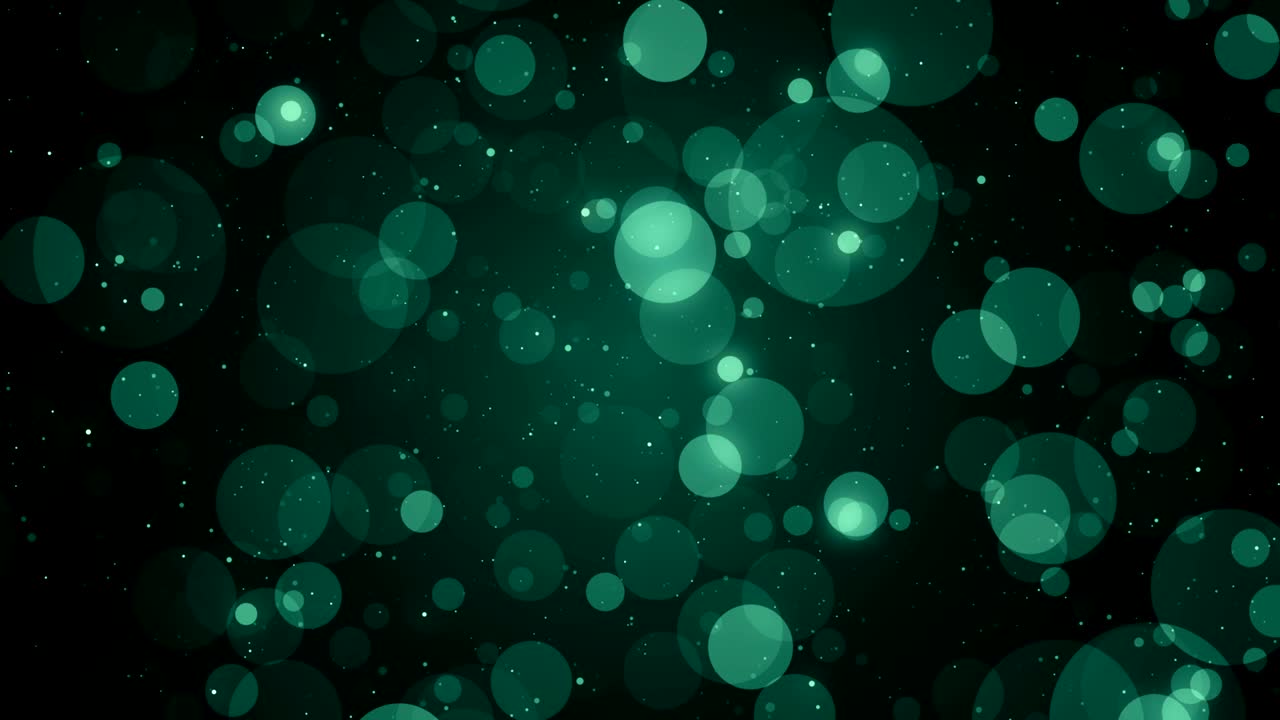 partículas de polvo abstracto luz bokeh títulos de movimiento bucle de fondo cinematográfico