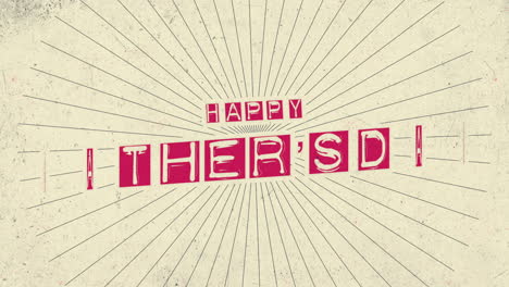 Vintage-inspired-Father's-Day-card-with-red-lettering-on-a-retro-yellow-background