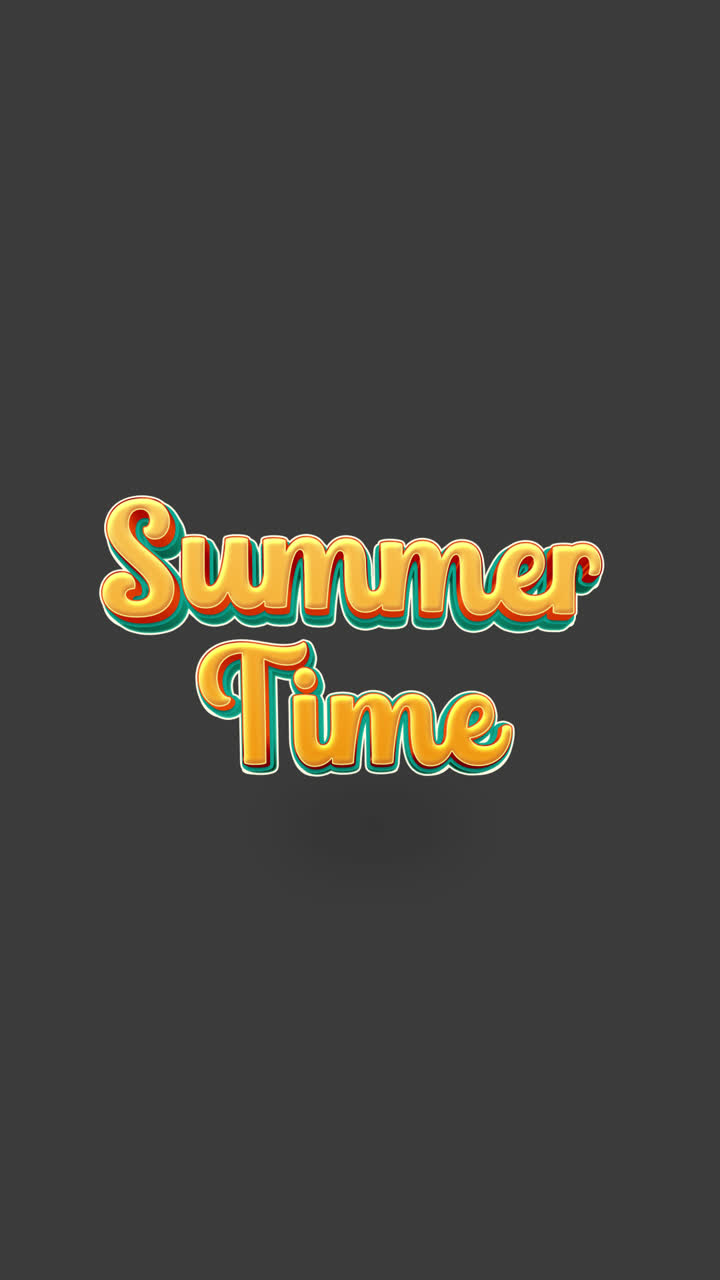 Summer Time Graphic Design